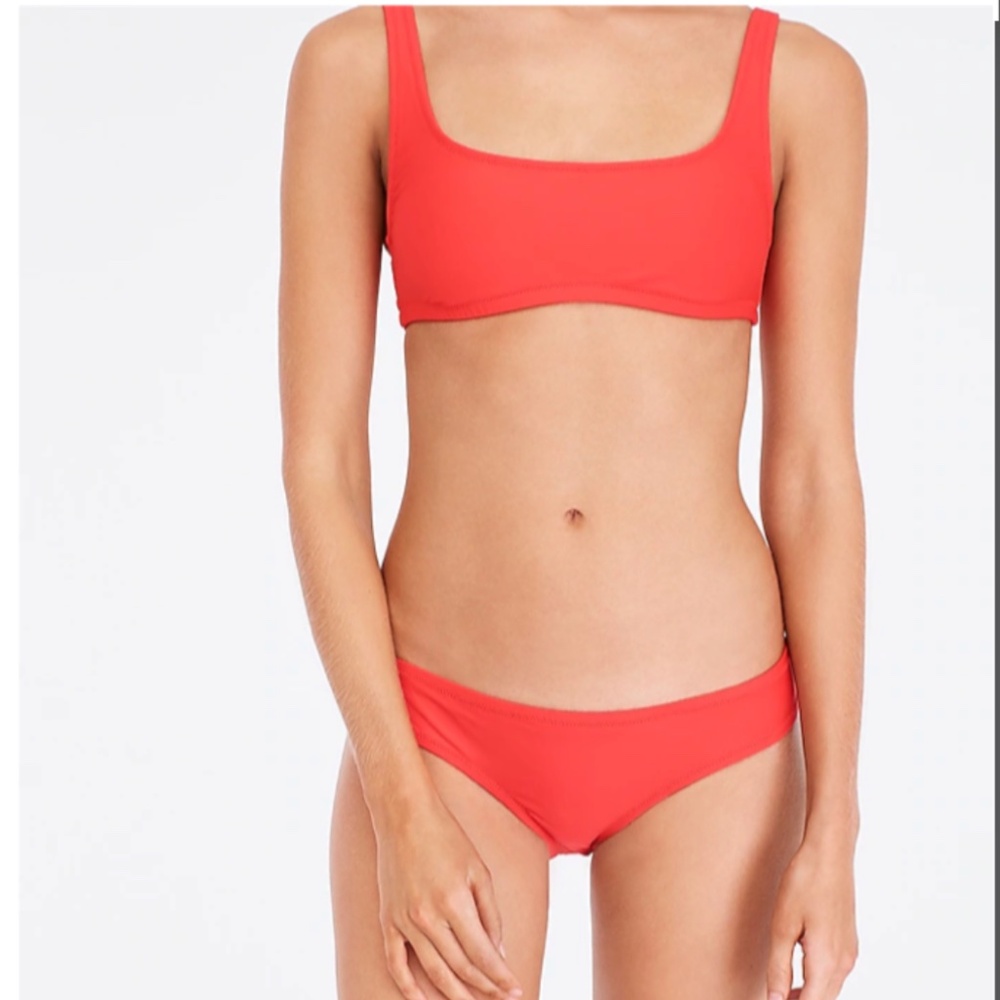 NWT New J.Crew Squareneck Bikini Top and Bottom